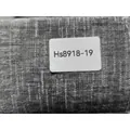 Primer plano de una muestra de tela de sofá de terciopelo de chenilla gris con SKU Hs8918-19 - Estilo Gris Oscuro (Hs8918-19)