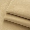 Tela de sofá de chenilla de color liso grueso con textura de terciopelo suave beige - Beige (8329-3)