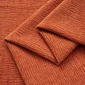 High-quality rust orange chenille fabric with premium petal texture for upholstery - 6 # Orange red 1.0m length and width 1.46 / Other