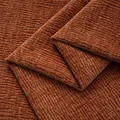 Textured brown chenille fabric with petal-like wavy pattern for sofa covers - 7 # Brown 1.0m length and width 1.46 / Other
