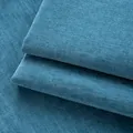Tela de chenilla azul gruesa de alta calidad con textura aterciopelata para sofá - Azul Profundo (8329-9)