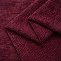 Textured wine red chenille fabric with soft petal pattern for home sofa and DIY - 8 # Burgundy 1.0m length and width 1.46 / Other
