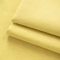 Tela de chenilla amarilla gruesa de primera calidad con textura de terciopelo moderna - Amarillo (8329-10)
