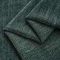 Premium dark green chenille fabric with textured petal pattern for upholstery use - 9 # Emerald 1.0m length and width 1.46 / Other
