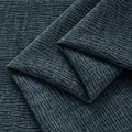 High-end textured dark blue chenille fabric with petal pattern for sofas and clothing - 15 # Gray blue 1.0m length and width 1.46 / Other