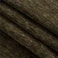 Consistenza dettagliata del tessuto ciniglia a coste marrone scuro per cuscini e divani - Standard / Marrone Scuro (F8583-10)