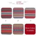 Close-up view of ethnic style jacquard fabric patterns for bags and upholstery - Style 2