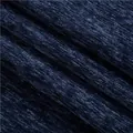 Tessuto di ciniglia blu navy testurizzato per cuscini di divani e tappezzeria morbida - Standard / Tono Blu Scuro (F8583-17)