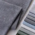 Tessuto in pile peluche grigio scuro spesso per copridivani e morbidi peluche fai-da-te. - Grigio scuro