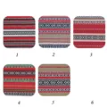 Five different ethnic style jacquard fabric swatches for upholstery bags and sofas - Style 1