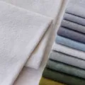 High-quality thickened solid color hug fleece fabric for DIY sewing and home decor - Off White