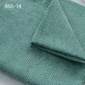 Tessuto ciniglia incrociato verde pesante con trama spessa per divani e cuscini arredo - 866-14 Verde Lago