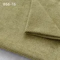 Tessuto in ciniglia a trama incrociata tinta unita di alta qualità per copridivani - 866-16 Verde Scuro