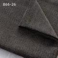 Tessuto da tappezzeria in ciniglia testurizzata grigio scuro per divani e cuscini - 866-26 - 866-26 Marrone Scuro