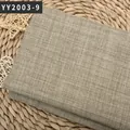 Tissu en lin grossier beige durable avec texture de tissage rustique pour l'ameublement - Kaki Foncé (YY2003-9)