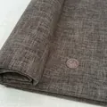 Tissu en lin gris foncé durable à texture épaisse pour l'ameublement et les projets de bricolage - No. 9 Gris