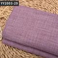 Tissu en lin de qualité supérieure violet avec tissage texturé pour rembourrage et coussins - Violet Clair (YY2003-29)