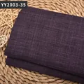 Tissu en lin texturé violet foncé pour housses de canapé et projets de décoration intérieure - Violet Royal (YY2003-35)