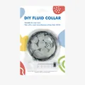 DIY pet repellent collar kit with syringe for cats and dogs under 35cm neck size. - Suitable for Cats and Dogs / Gray
