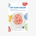 Individuelles DIY-Abwehrhalsband für Haustiere inklusive einer 5-ml-Dosierspritze - Für Katzen und Hunde geeignet / Rosa