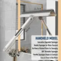 Handgeführte multifunktionale Tierhaarentfernungsbürste mit 180-Grad-Drehkopf für den Haushalt - Handheld-Stil (22cm Schaber + 40cm Griff)