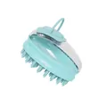 Cepillo de masaje de silicona azul claro para el baño de gatos y perros con tapa - 升级款【可加液】-天蓝色