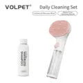 Waterless pet cleaning kit with mousse shampoo and adjustable silicone brush for cats - Gen 2 Cleaning Brush White/Pink (With 1 Mousse)