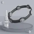 Verstelbare vlooienband voor huisdieren met 3 ml insecticidendruppels voor katten en honden - Insectenwerende Halsband Set (Met Essentiële Olie) / Geschikt voor katten en honden / Zwart