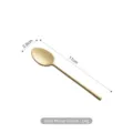 Creative gold mirror finish 304 stainless steel coffee spoon with 11cm length dimension - Mirror Gold