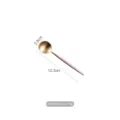Creative matte pink gold 304 stainless steel coffee and dessert stirring spoon tool - Pink Gold