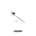 304 stainless steel coffee spoon variant with matte pink and silver finish handle - Pink Silver