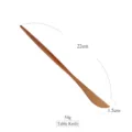 Elegant matte rose gold stainless steel dinner knife featuring a sleek round handle - Dinner Knife