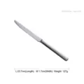 HOHER stainless steel dinner knife, 23.7cm long, 1.7cm wide, 127g weight - Dinner Knife
