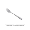 Minimalist premium stainless steel dinner fork, 18cm length with elegant polished finish - Trident