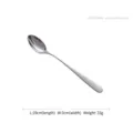 HOHER series minimalist stainless steel long handle spoon for home dining, 19cm length - Long Handle Spoon