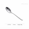 Stainless steel serving spoon with mirror polished finish 20.2cm length meal spoon - Serving Spoon