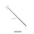 Minimalist vintage 304 stainless steel coffee stirrer, 22.5cm long, bronze finish - Long / 22.5cm / Stainless Steel Original