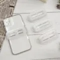 Clear universal phone case accessory with transparent crossbody strap clip for iPhone - Strap Clip