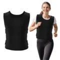 Professionelle schwarze Kühlweste für Outdoor-Laufen und Hitzschlag-Prävention. - Oberteile / Schwarz