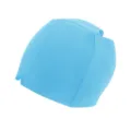 Cuffia in gel solido azzurro per terapia con impacchi freddi e caldi per testa. - Stile a Doppio Strato / Blu