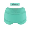 Mint green reusable gel shoulder and neck ice pack wrap for hot and cold therapy relief - Green