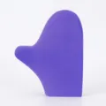 Professional purple solid gel compression glove for therapeutic hot and cold wrist therapy relief - Purple