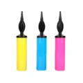 Portable manual balloon hand pumps in yellow blue and pink for party decorations - Round Mouth Air Pump (Random Color)