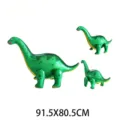 Großer 3D Brachiosaurus Dinosaurier Folienballon für Kindergeburtstag Partydekorationen - 3D Brachiosaurus / Grün