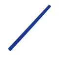 Adjustable blue silicone flat band for DIY crafts and sports jewelry accessories - Blue