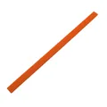 Bande plate en silicone orange vif pour la création de bijoux DIY et accessoires de sport - Orange