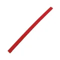Bracelet plat en silicone rouge réglable pour projets d'accessoires de bijoux DIY - Rouge