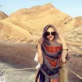 Bohemian ethnic patterned large shawl with tassels perfect for desert travel photography - 180x100cm / Navy Stripe