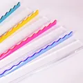 17,5 Zoll bunte Acryl Amerikanische Mahjong Schieber und Lineale Set in Multipack - 4er-Set-17,5 Zoll / Transparent Gemischte Farben