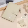 Copri passaporto RFID in vera pelle beige nella variante bianca - Bianco latte